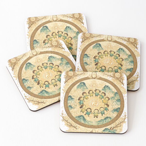 Item preview, Circle of Harmony – Children Unity Mandala No Background designed and sold by NAVOZKA.
