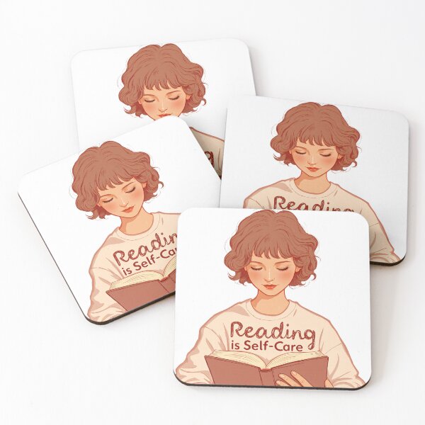 Item preview, Young person reading a book at home while lying down on a comfortable surface in a quiet space during the evening designed and sold by SpaceartLilu.