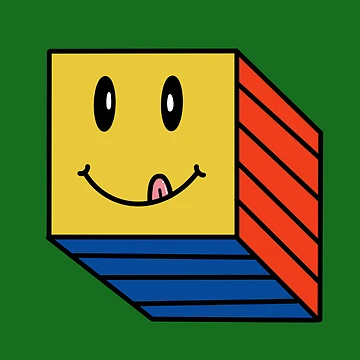 Artwork thumbnail, Smiley Cube by rybgraphics