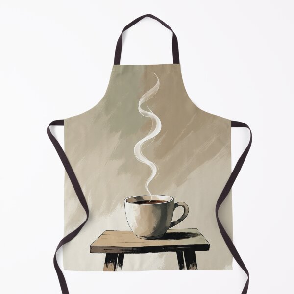 Item preview, Quiet Coffee Moment – Minimal Line Art Wall Decor designed and sold by sana designer.