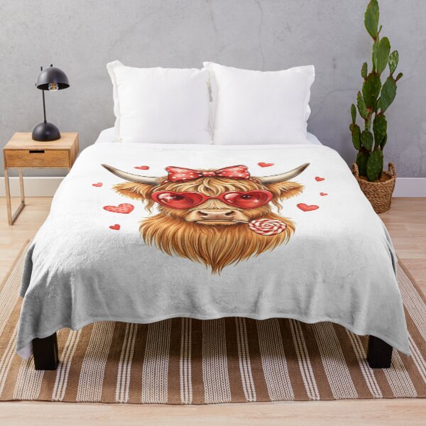 Item preview, Highland Cow, Valentine Coquette, Valentine's Day, Retro Valentine, Valentine Heart designed and sold by DesignDenDo ⭐⭐⭐⭐⭐.