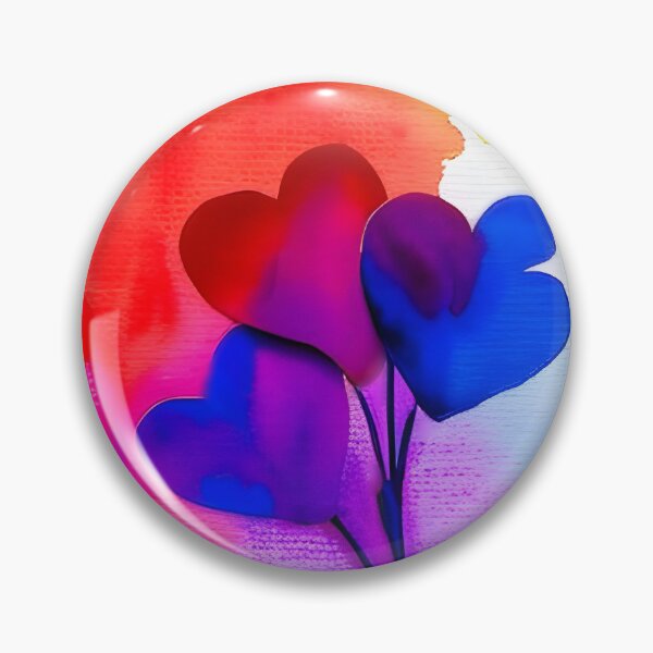Item preview, Three Hearts & Faceless Love designed and sold by LoriAndArt.