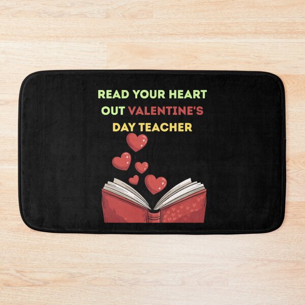 Item preview, Read Your Heart Out Valentine's Day Teacher designed and sold by Tom-Apex-Art.