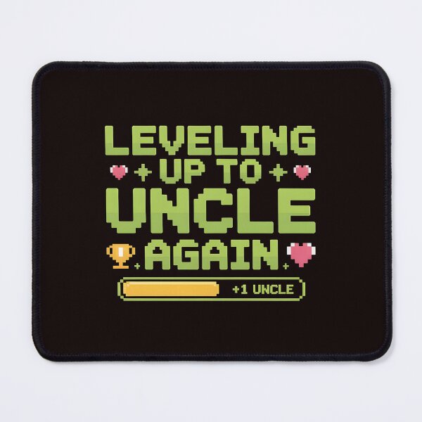Item preview, Leveling Up to Uncle Again – Baby Announcement for New Uncle designed and sold by Redgiant87x.