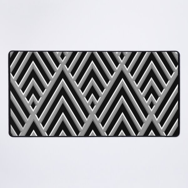 Item preview, 3-D Art Deco Ornate (Faux) Silver Pattern designed and sold by DEC02.
