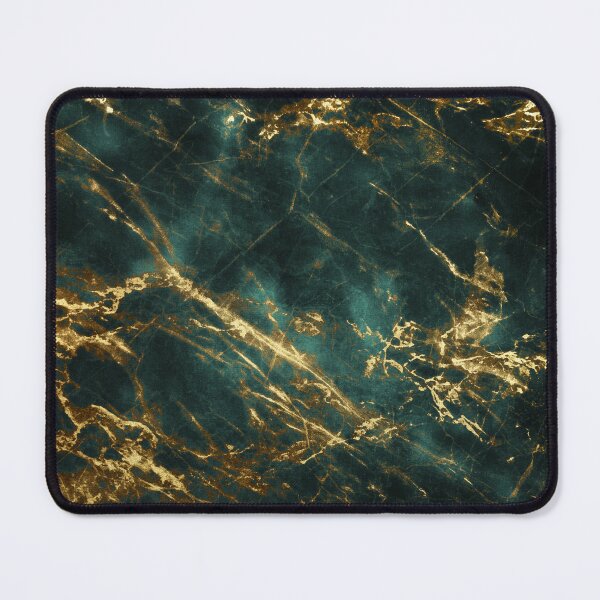 Item preview, Lavish (Faux) Velvet Green (Faux) Marble With Ornate (Faux) Gold Veins designed and sold by DEC02.