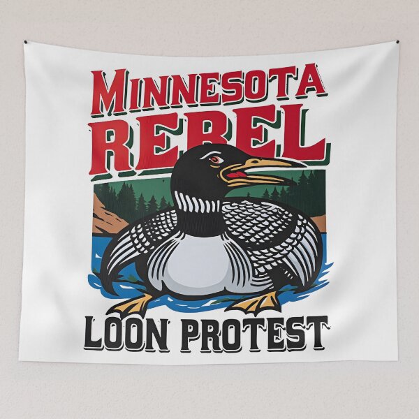 Item preview, minnesota rebel loon abolish ice  designed and sold by Uglyandcute.