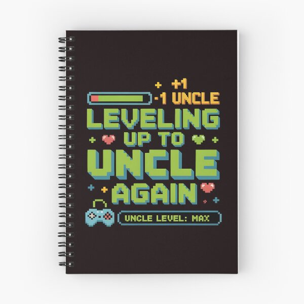 Item preview, Leveling Up to Uncle Again – Cute Baby Announcement Uncle Design designed and sold by Redgiant87x.