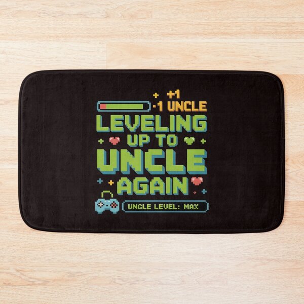 Item preview, Leveling Up to Uncle Again – Cute Baby Announcement Uncle Design designed and sold by Redgiant87x.
