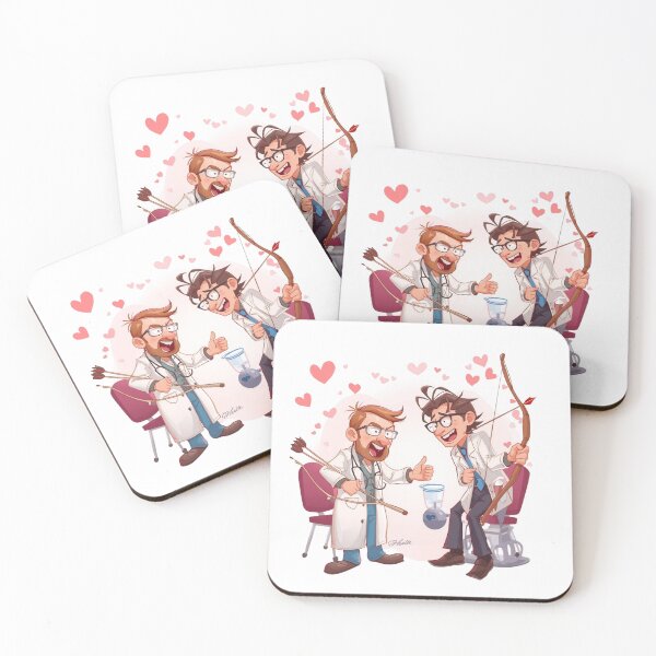 Item preview, Love Is Science - Funny Scientist Cupid Chemistry Art. designed and sold by LunaPrintCo.