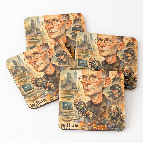 Item preview, William Gibson designed and sold by Sarcastic designs.