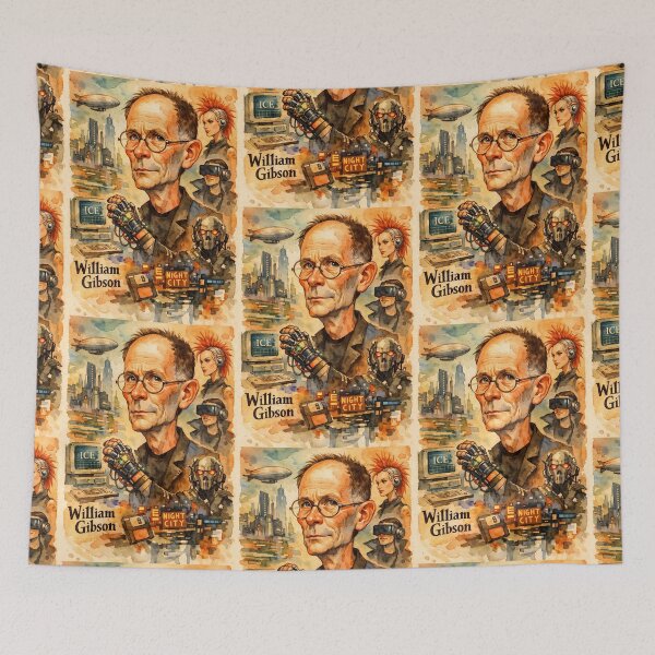 Item preview, William Gibson designed and sold by Sarcastic designs.