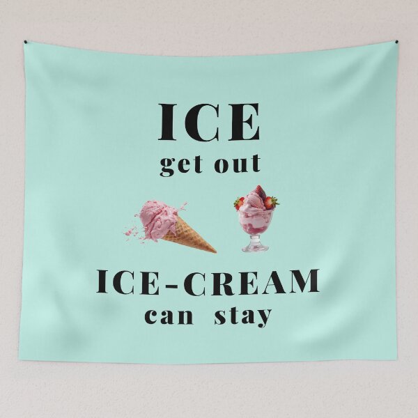Item preview, Copy of ICE get out, ice-cream can stay designed and sold by Supergrafix07.