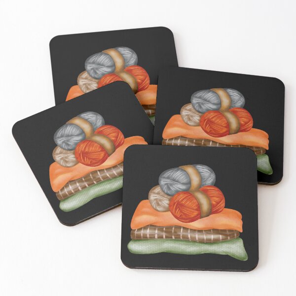 Item preview, Watercolor blankets and yarn designed and sold by ArtTinulyaOk.