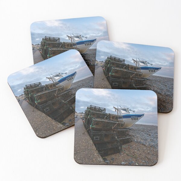 Item preview, Crab and lobster pots on the beach designed and sold by yackers1.
