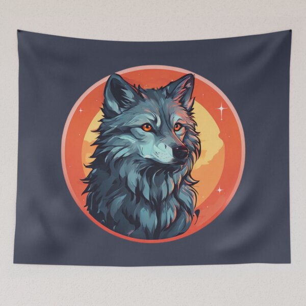 Item preview, Wolf Design designed and sold by Planetporridge.