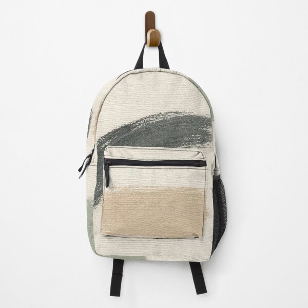 Item preview, Wabi Sabi Abstract Brush Art – Flowing Zen Minimal Wall Decor designed and sold by sana designer.