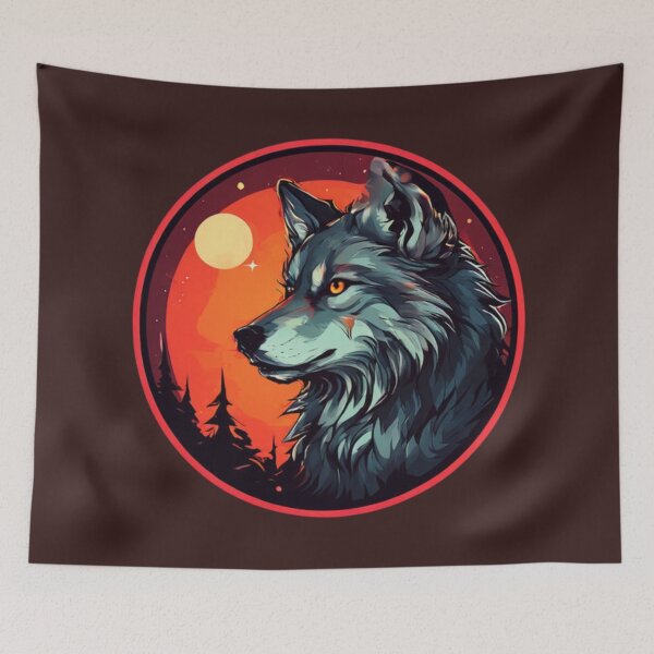 Item preview, Wolf designed and sold by Planetporridge.