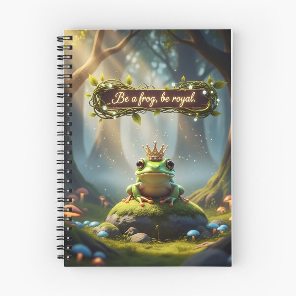 Item preview, The Frog king. designed and sold by MyHappyArtShop.