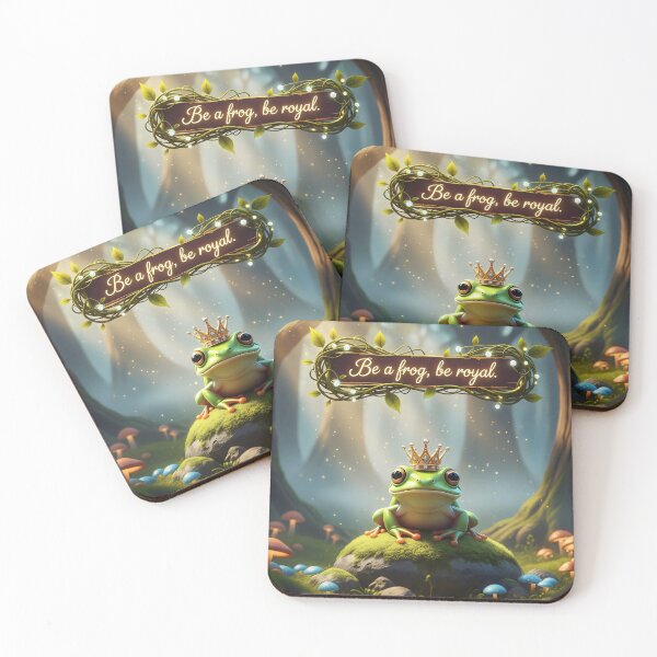 Item preview, The Frog king. designed and sold by MyHappyArtShop.