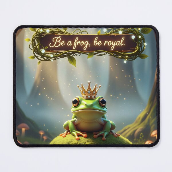 Item preview, The Frog king. designed and sold by MyHappyArtShop.