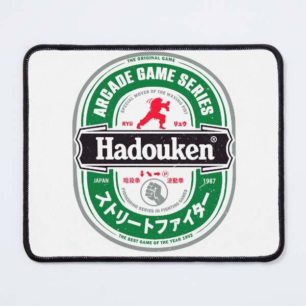 Item preview, Hadouken Arcade Badge designed and sold by Eoli Studio.