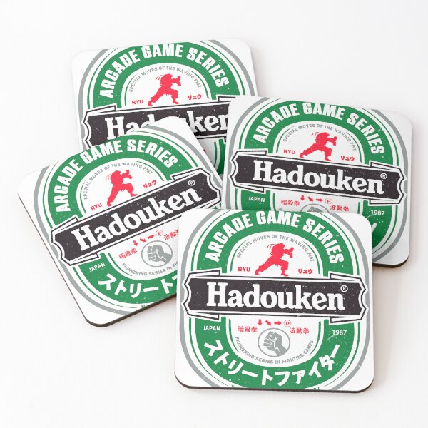 Item preview, Hadouken Arcade Badge designed and sold by Eoli Studio.