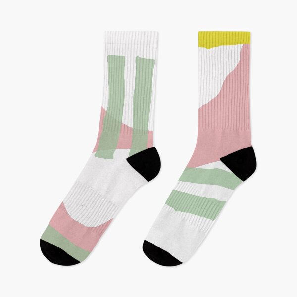 Item preview, Mid-Century Modern in Minty Green and Mauve-Pink Pattern designed and sold by DEC02.