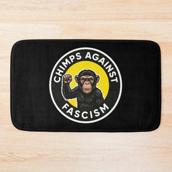 Item preview, Chimps Against Fascism designed and sold by SidTastic .
