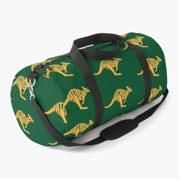 Item preview, Matildas Kangaroo Vector: Yellow on Green - Australian Women's Soccer Pride Art designed and sold by H Jonas.