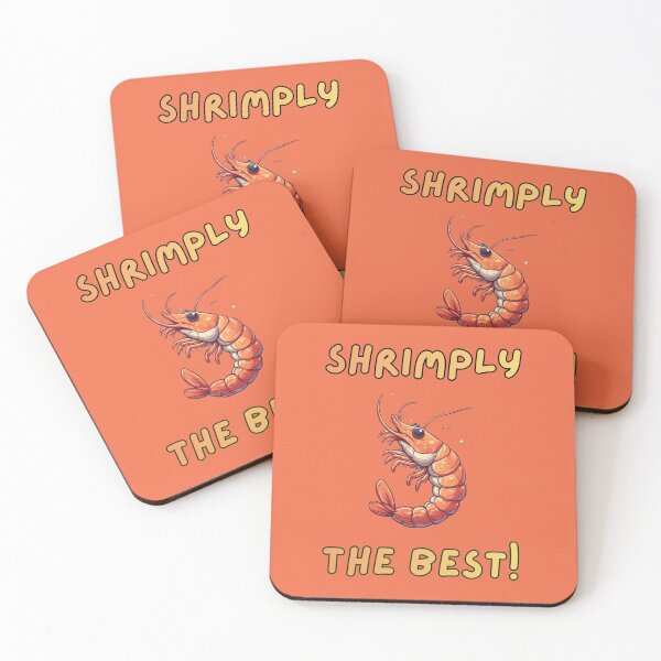 Item preview, Shrimply the Best designed and sold by Dragons Hoard Designs.