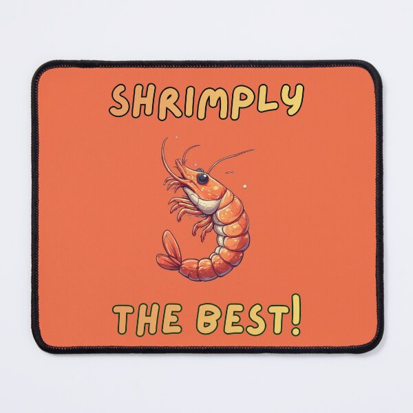 Item preview, Shrimply the Best designed and sold by Dragons Hoard Designs.