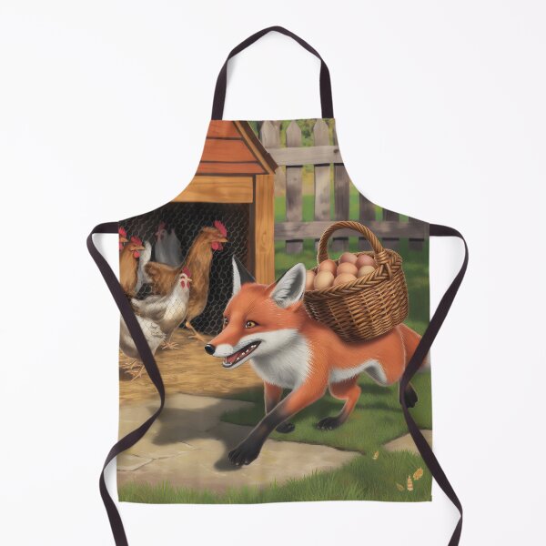 Item preview, Fox with eggs. designed and sold by MyHappyArtShop.