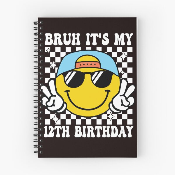 Item preview, It's My 12th Birthday 12 Years Old Boys Bruh I'm 12 Twelve Party designed and sold by Night Forest.