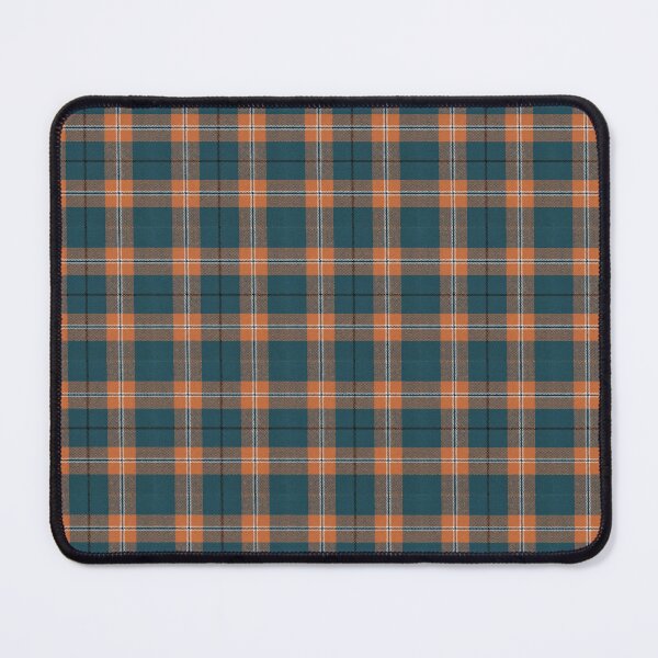 Item preview, Highland Teal and Autumn Orange Tartan Pattern - Scottish Heritage Plaid designed and sold by Loom on the Loch.