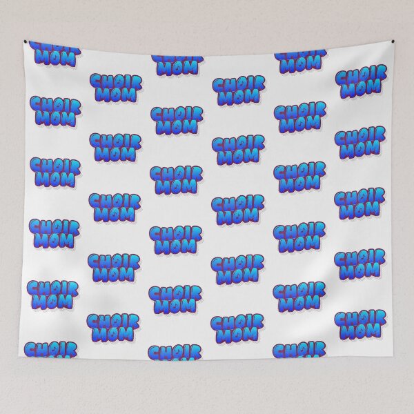 Item preview, Retro Choir Music Mom - Blue designed and sold by Flit & Co..