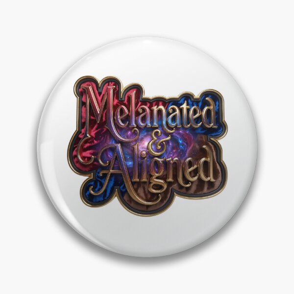 Item preview, Melanated & Aligned  designed and sold by Bliss Kreations.