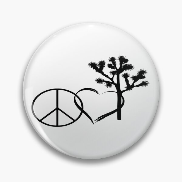 Item preview, Peace, Love and Joshua Tree- dark print  designed and sold by SolStrains.