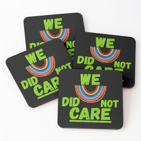 Item preview, We Did Not Care Mic-drop Statement Graphic designed and sold by axiksa10.