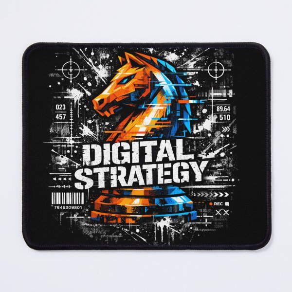 Item preview, Digital Chaos Strategy Urban Grunge Streetwear designed and sold by Not Amused Designs.