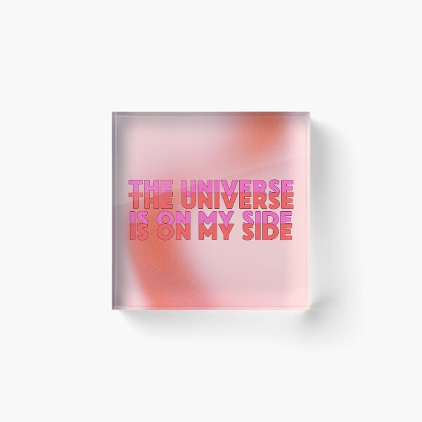 Item preview, The universe is always on my side vertical postcard designed and sold by Peruvian Bombshell.