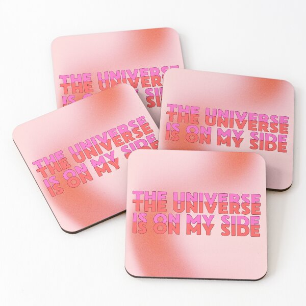 Item preview, The universe is always on my side vertical postcard designed and sold by Peruvian Bombshell.