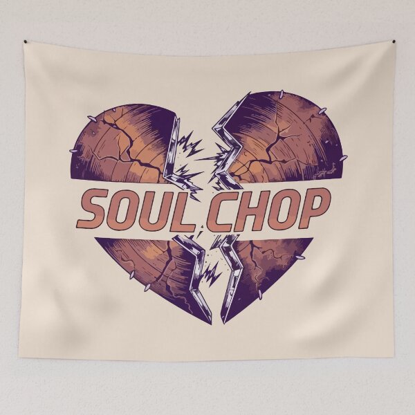 Item preview, Soul Chop (Vinyl Heartbreak) designed and sold by shopbloombloom.