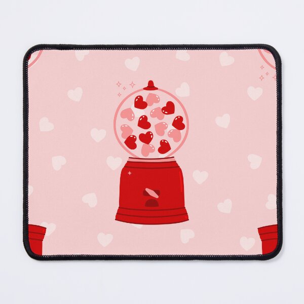 Item preview, heart love valentine gumball machine gum designed and sold by Gossip Rag.