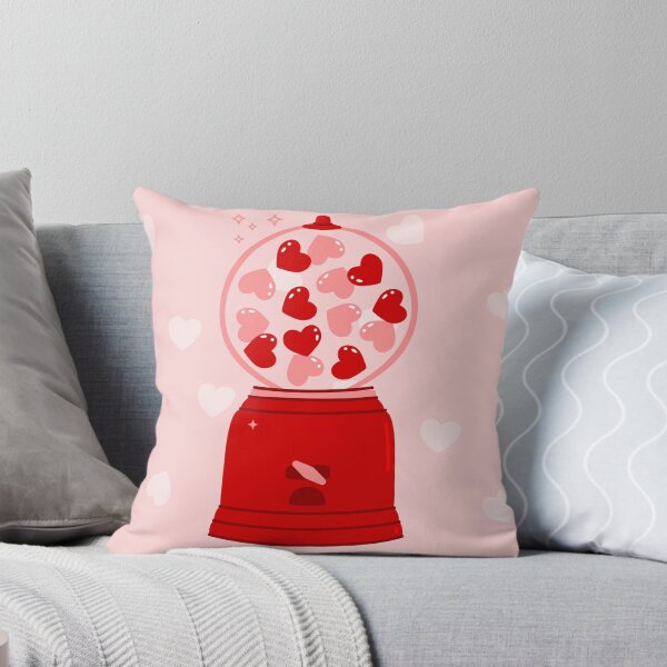 Item preview, heart love valentine gumball machine gum designed and sold by Gossip Rag.