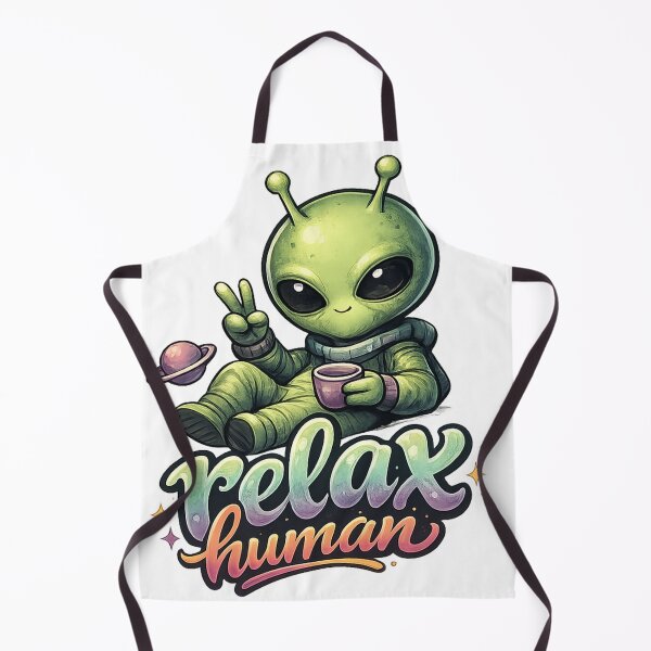 Item preview, Alien Relax Human designed and sold by VenusArtStyle.