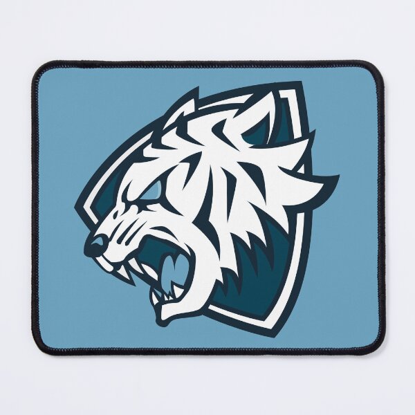 Item preview, Angry White Tiger Logo – Fierce Wild Animal Emblem designed and sold by MerlinWear.