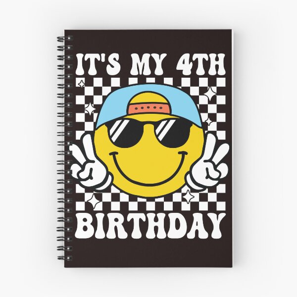 Item preview, It's My 4th Birthday 4 Years Old Boys Bruh I'm 4 Four Party designed and sold by Night Forest.