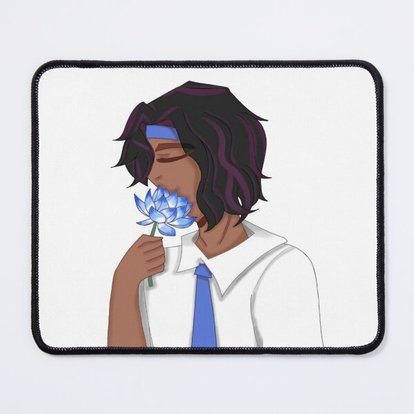 Item preview, Spiderman india Pavitr Prabhakah with blue lotus fanart designed and sold by YaroshMaria.