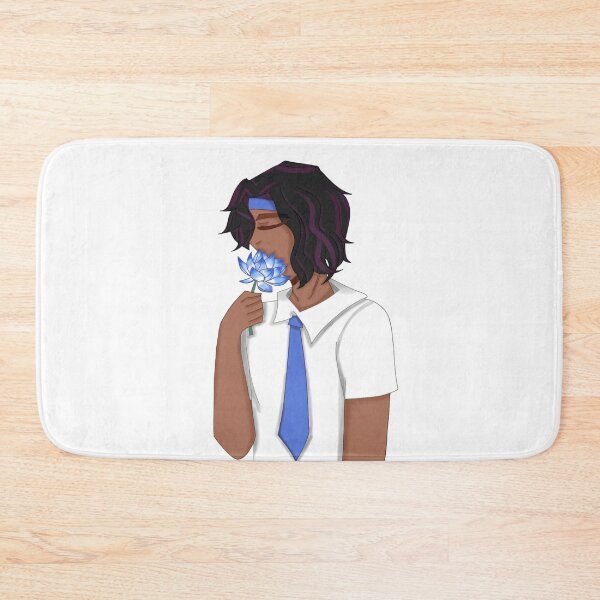 Item preview, Spiderman india Pavitr Prabhakah with blue lotus fanart designed and sold by YaroshMaria.